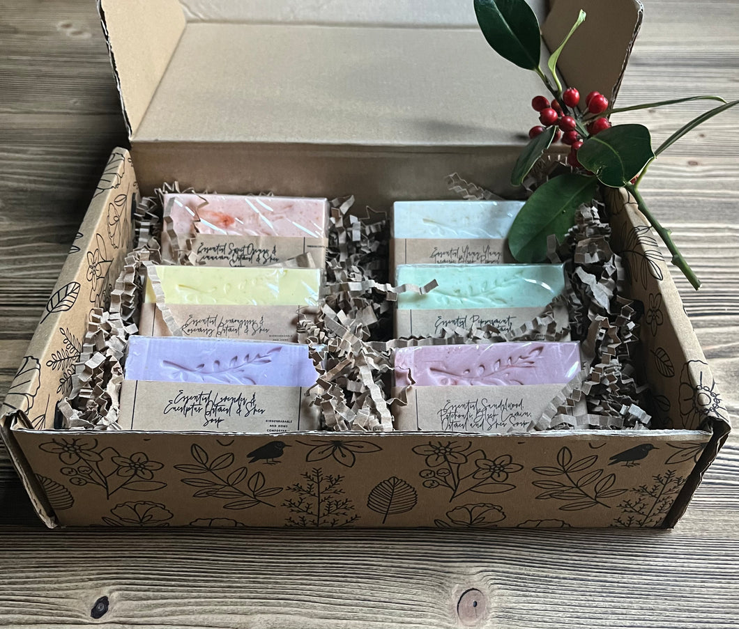 Essential Aromatherapy Soap Gift Set